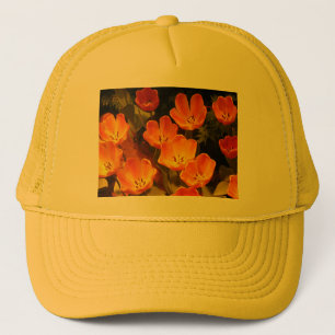 Orange Tulips Trucker Hat