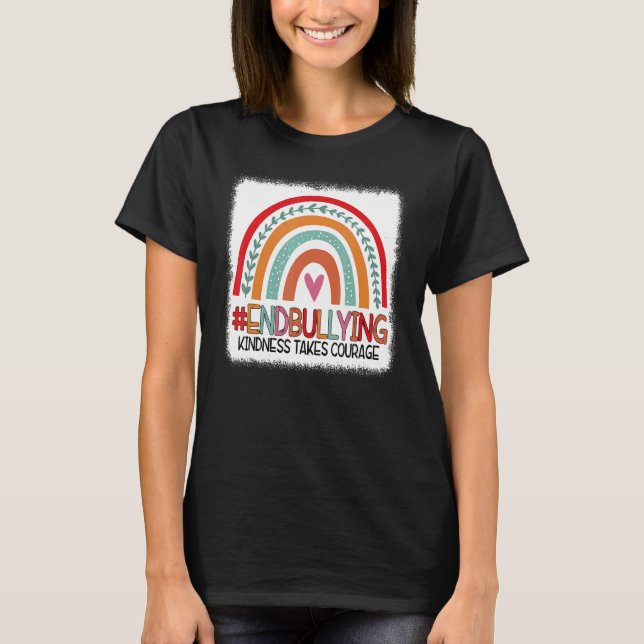 Orange Unity Day Anti bullying Spreed Kindness Tee (Front)
