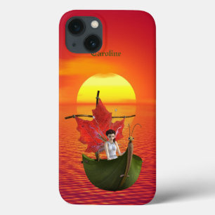 Orange Vision iPhone 13 Case