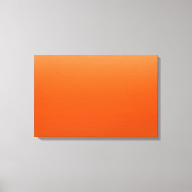Orange Wallpaper Background Canvas Print (Front)