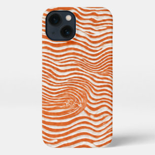 orange wave iPhone 13 case