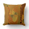 Orange Whirl Pattern American MoJo Cushion