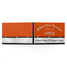 Orange, White, Black Class Reunion Guest Book