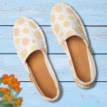 Orange White Geometric Circle Pattern