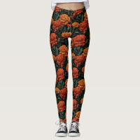 Orange Workout Wear Carnation Accent Gifts For 