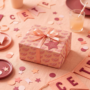 Orange Wrapping Paper