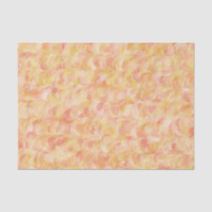 Orange Yellow Abstract Seamless Pattern Tissue Paper