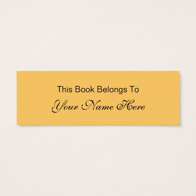 orange yellow bookmarks (Back)