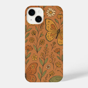 Orange & Yellow Floral Phone Case – Bright Flower 