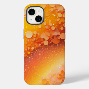 Orange Yellow Glitter iPhone Mate Tough Case