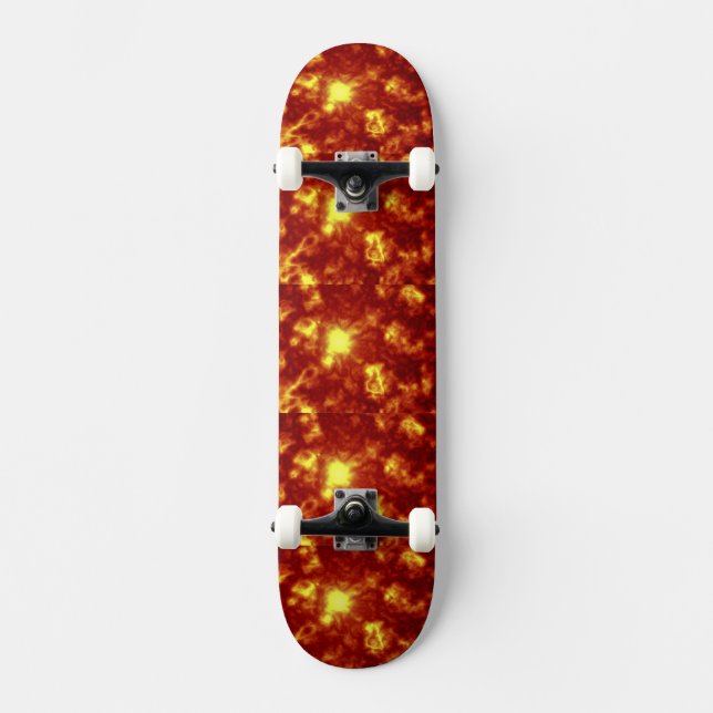 Orange & Yellow Skateboard (Front)