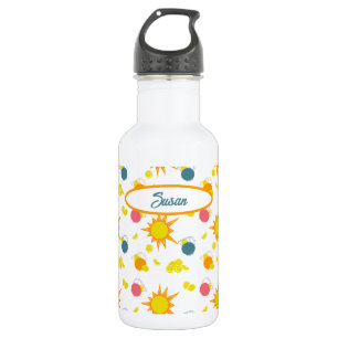 Orange Yellow Suns Lemonade 532 Ml Water Bottle