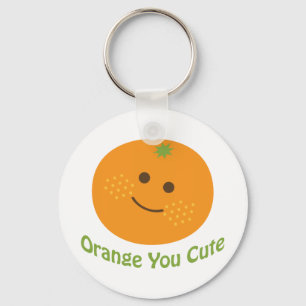 Orange You Cute Key Ring