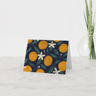 Orange You Glad Thank You Card