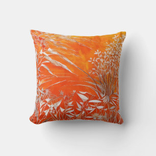 Orange Zen Spirit Cushion