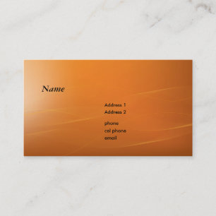 orangeline business card
