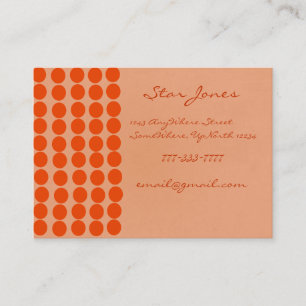 Orangerie Business Card
