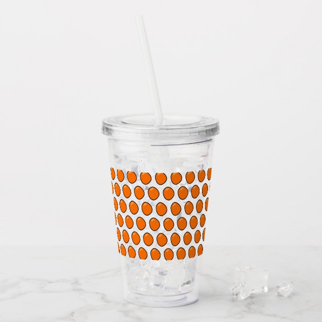 Oranges Acrylic Tumbler (Front Ice)