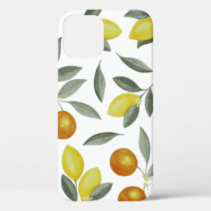 Oranges and lemons iPhone 12 case