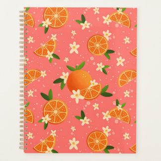 Oranges and orange blossom joy Planner