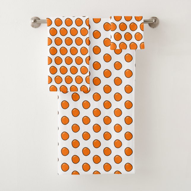 Oranges Bath Towel Set (Insitu)