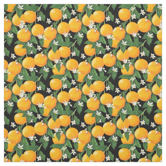 Oranges Fabric (Swatch)