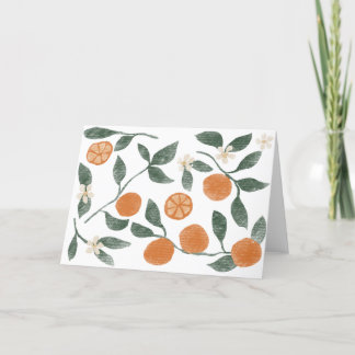 Oranges Greeting Card