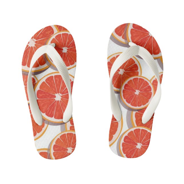 Oranges Kids Flip Flops! Kid's Jandals (Footbed)