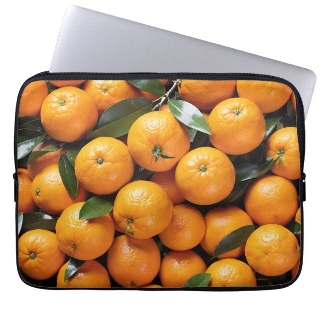 Oranges Laptop Sleeve (Front)