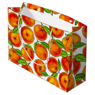 Oranges Large Gift Bag