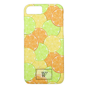 oranges lemons lime personalised fruit Case-Mate iPhone case