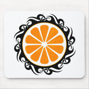 oranges. mouse pad