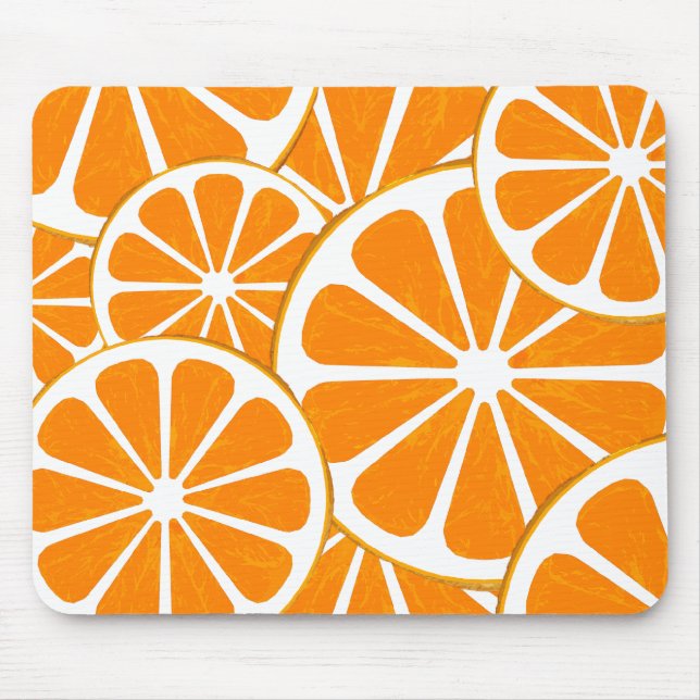 oranges. mouse pad (Front)