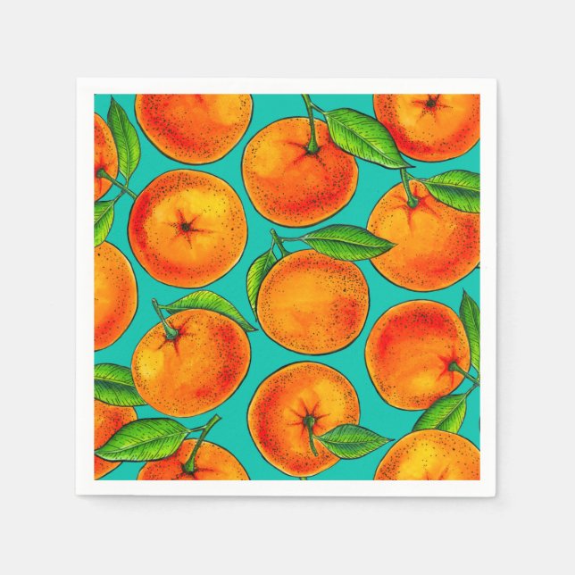 Oranges Napkin (Front)