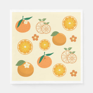 Oranges Pattern Napkin