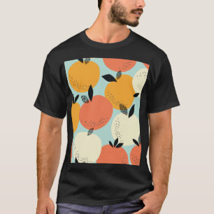 Oranges Pattern: Vibrant Seamless Design. T-Shirt