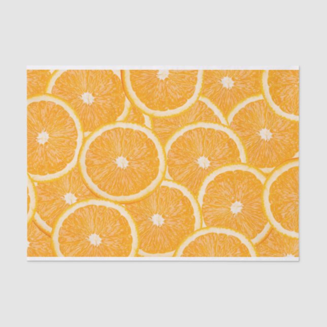 Oranges tissue paper (Front)