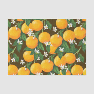 Oranges Tissue Paper