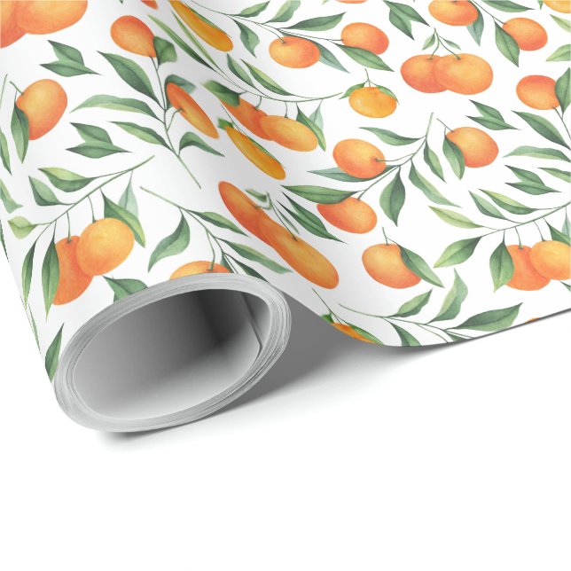 Oranges Wrapping Paper (Roll Corner)