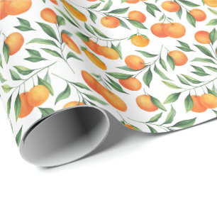 Oranges Wrapping Paper