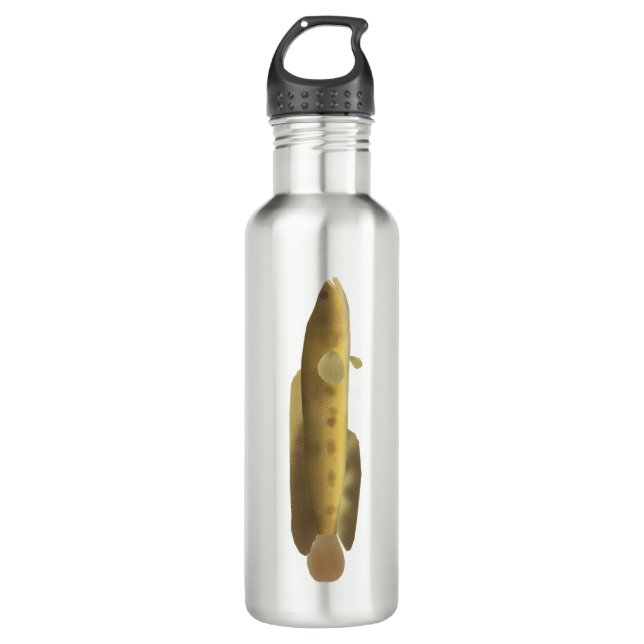 Orangespotted Snakehead 710 Ml Water Bottle (Front)