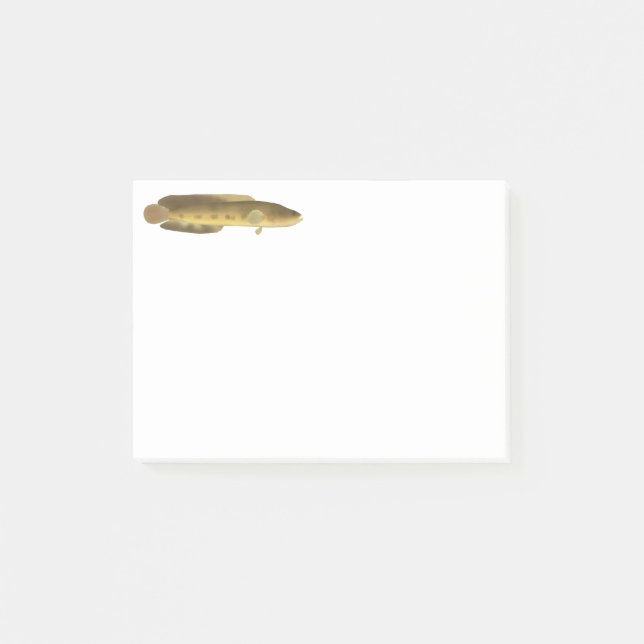 Orangespotted Snakehead Post-it Notes (Front)