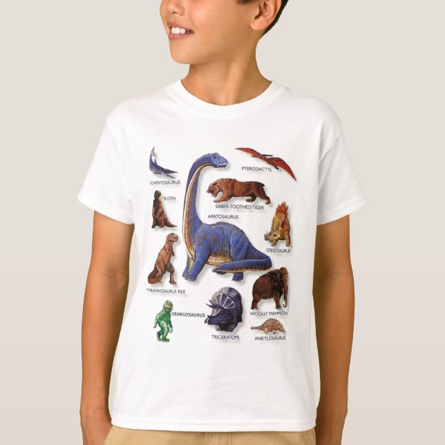 ORANGOSAURUS CHART T-Shirt (Front)