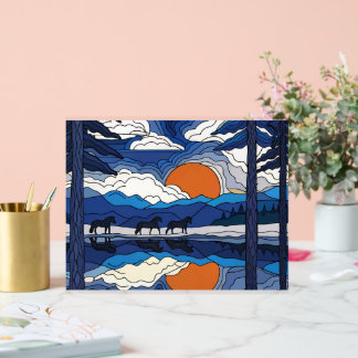 ORANGR SUN ACRYLIC SIGN