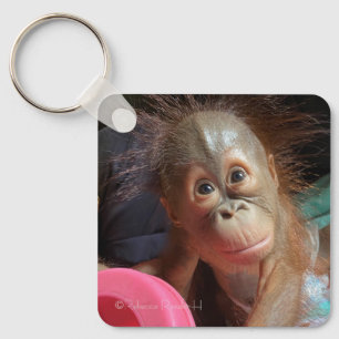 Orangutan Baby  Key Ring