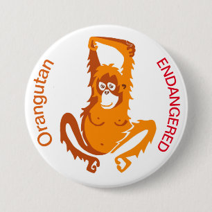 Orangutan - button