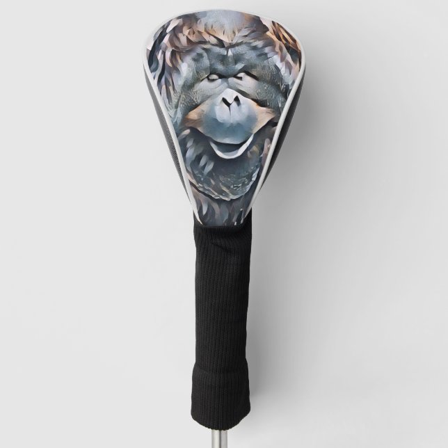 ORANGUTAN GOLF HEAD COVER (Front)