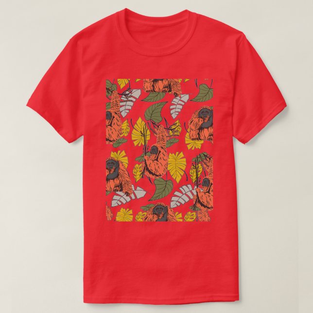 Orangutan Jungle T-Shirt (Design Front)