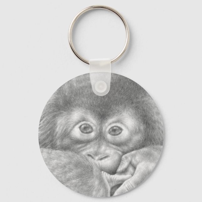 Orangutan Keychain (Front)