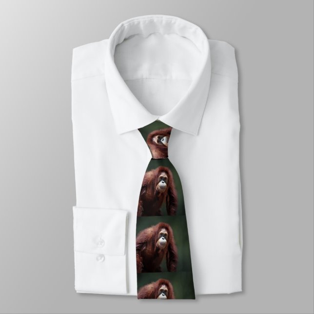 Orangutan  Neck Tie (Tied)